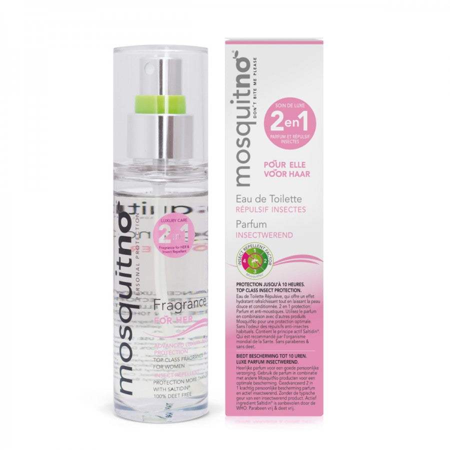 Mosquitno Fragrance Her by Mosquitno for Women - 1.7 oz Body Spray