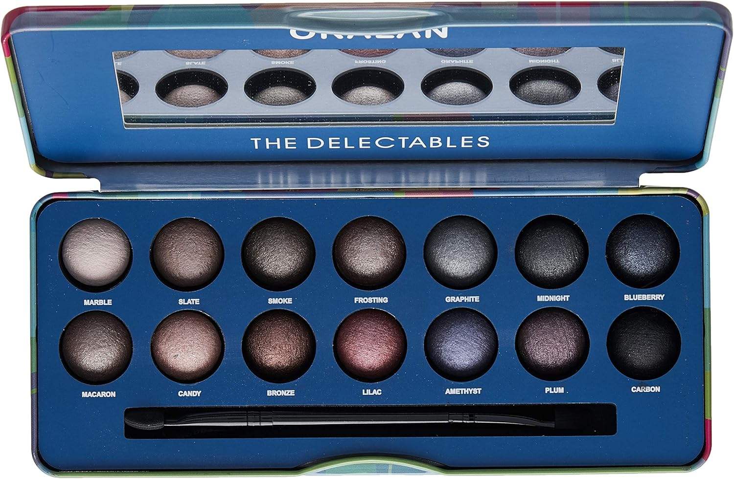 OKALAN The Delectables Eyeshadow Palette B Display Set, 6 Pieces