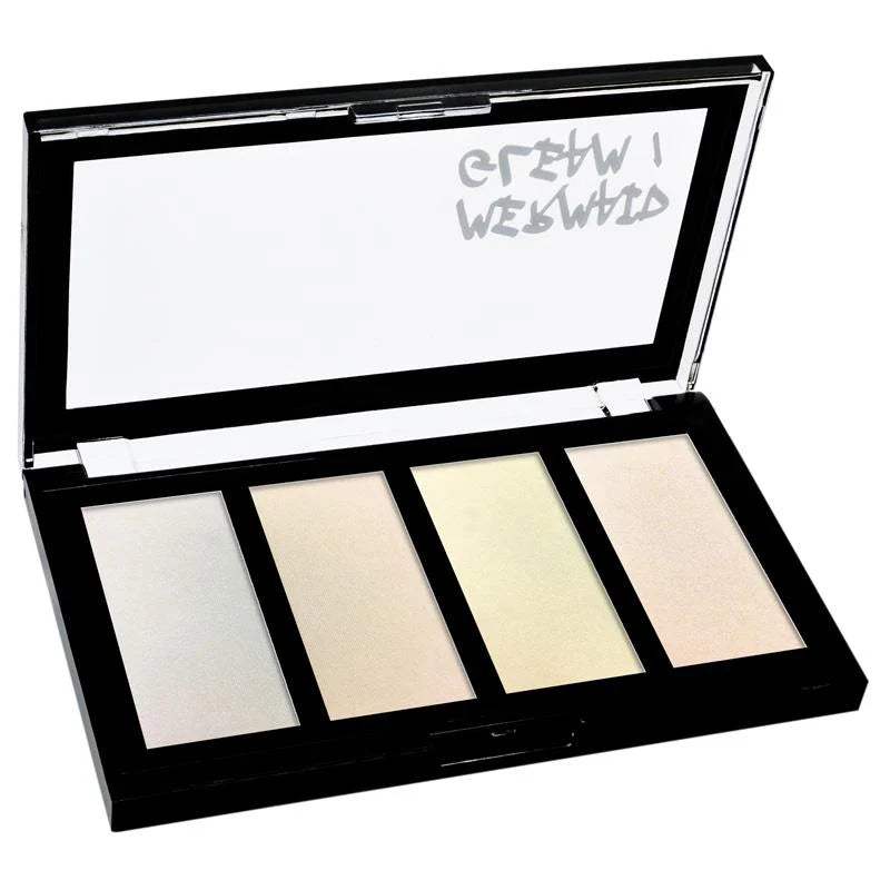 KLEANCOLOR Prismatic Highlighter Palette Mermaid Gleam Display Set, 24 Pieces