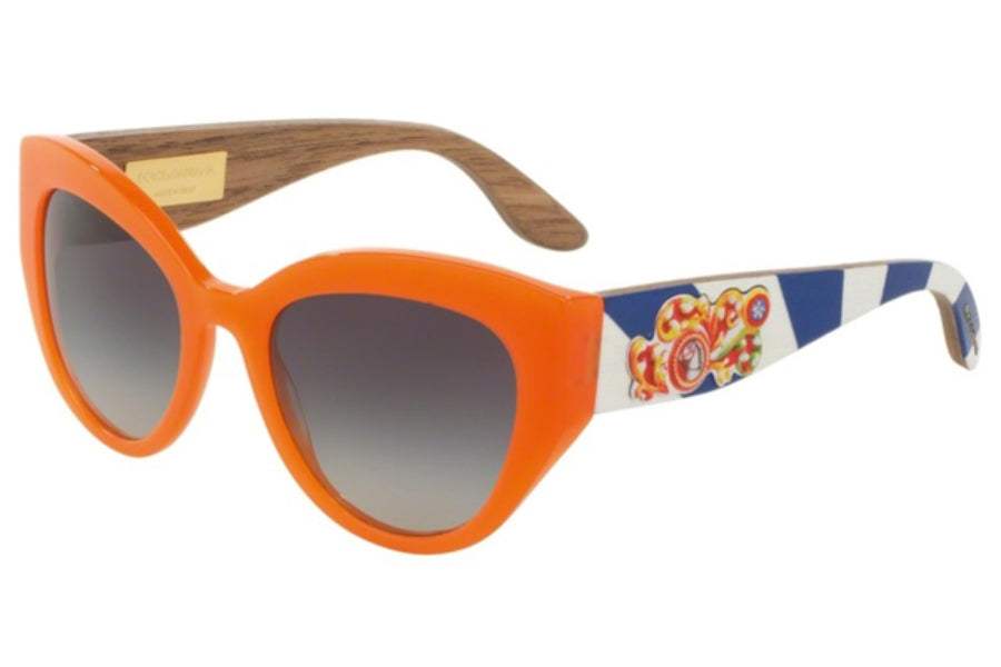 Dolce and Gabbana DG 4278 3046-8G - Orange-Grey Gradient by Dolce and Gabbana for Women - 52-21-145 mm Sunglasses
