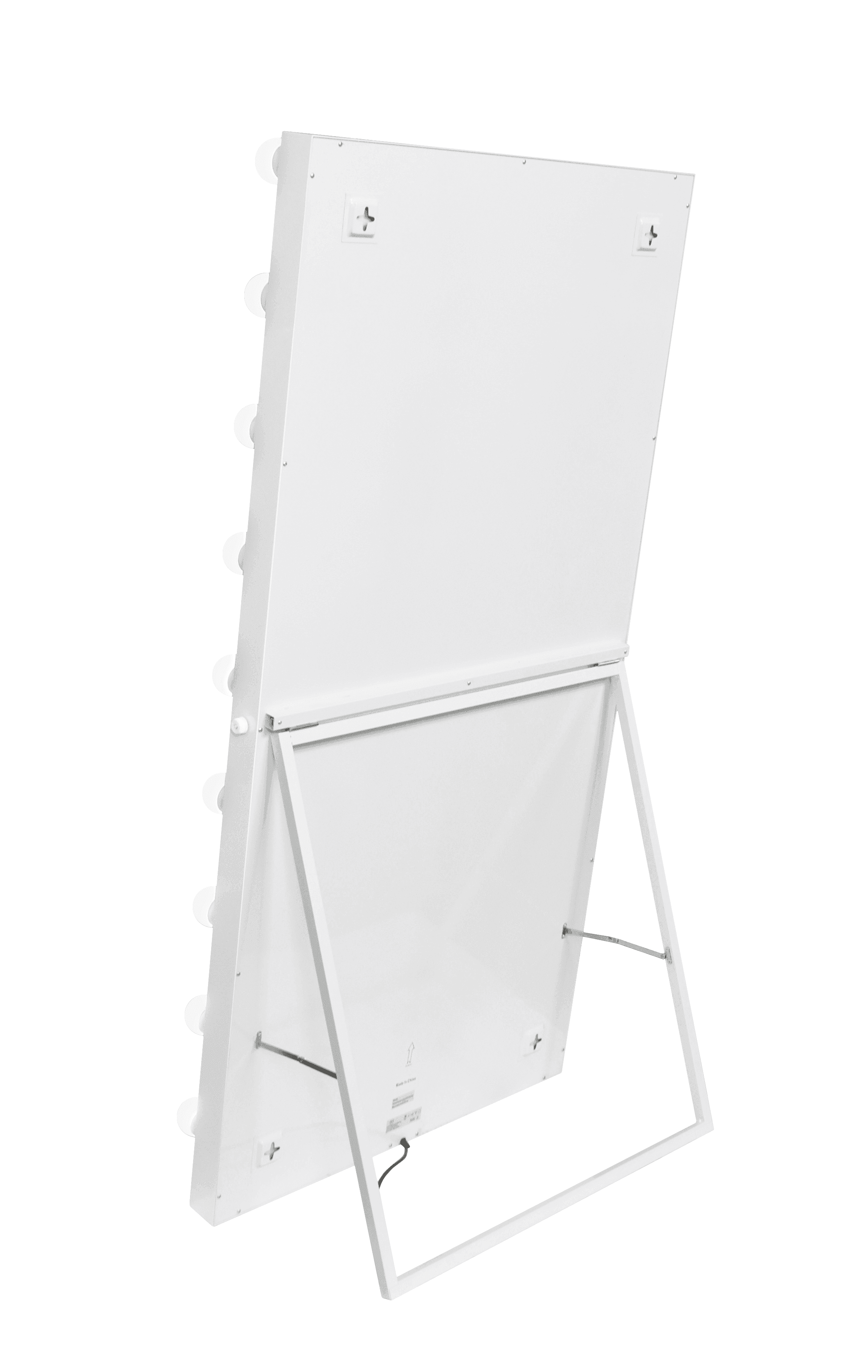 21 Bulb Standing Vanity Mirror w/Bluetooth - BarberSets