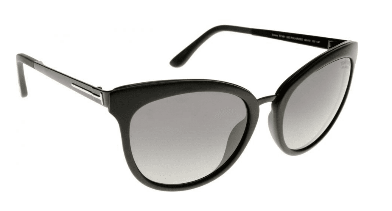 Tom Ford FT0461-S Emma 02D - Matte Black-Grey Gradient Polarized by Tom Ford for Women - 56-19-130 mm Sunglasses