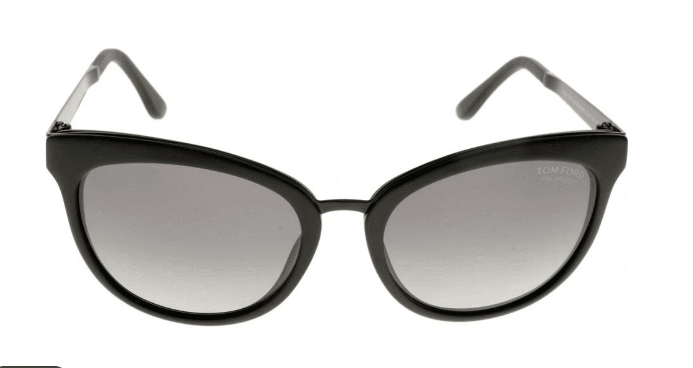 Tom Ford FT0461-S Emma 02D - Matte Black-Grey Gradient Polarized by Tom Ford for Women - 56-19-130 mm Sunglasses