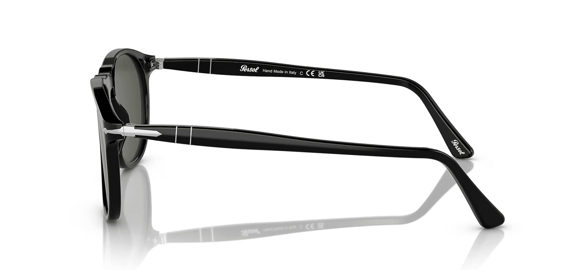 Persol PO9649S 95-31 Black-Grey by Persol for Men - 52-18-145 mm Sunglasses