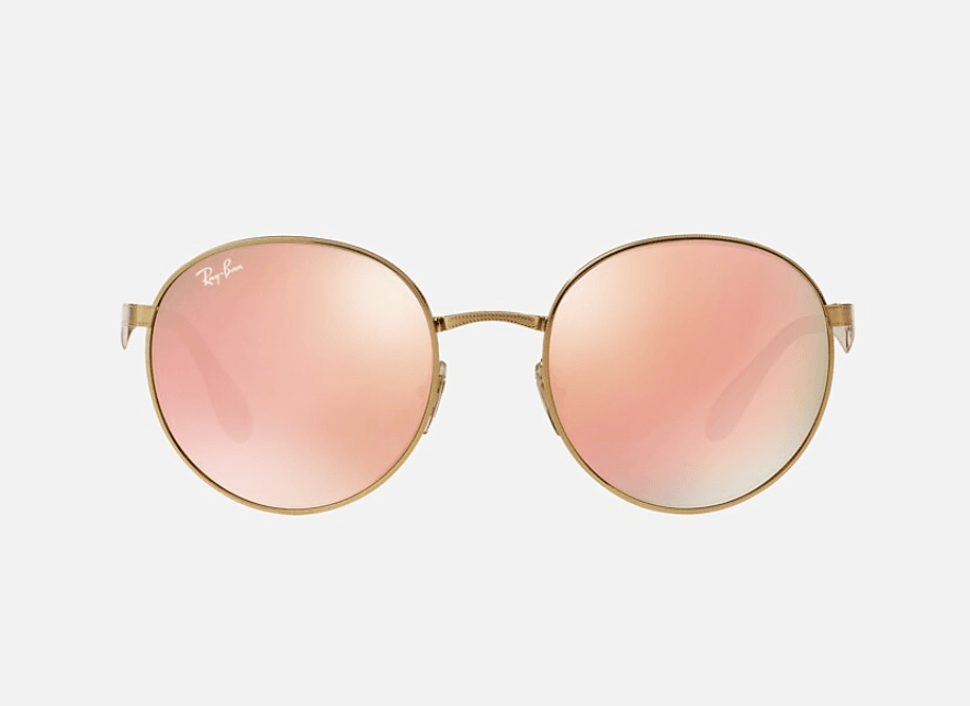 Ray Ban RB 3537 001-2Y - Gold-Copper by Ray Ban for Women - 51-19-145 mm Sunglasses
