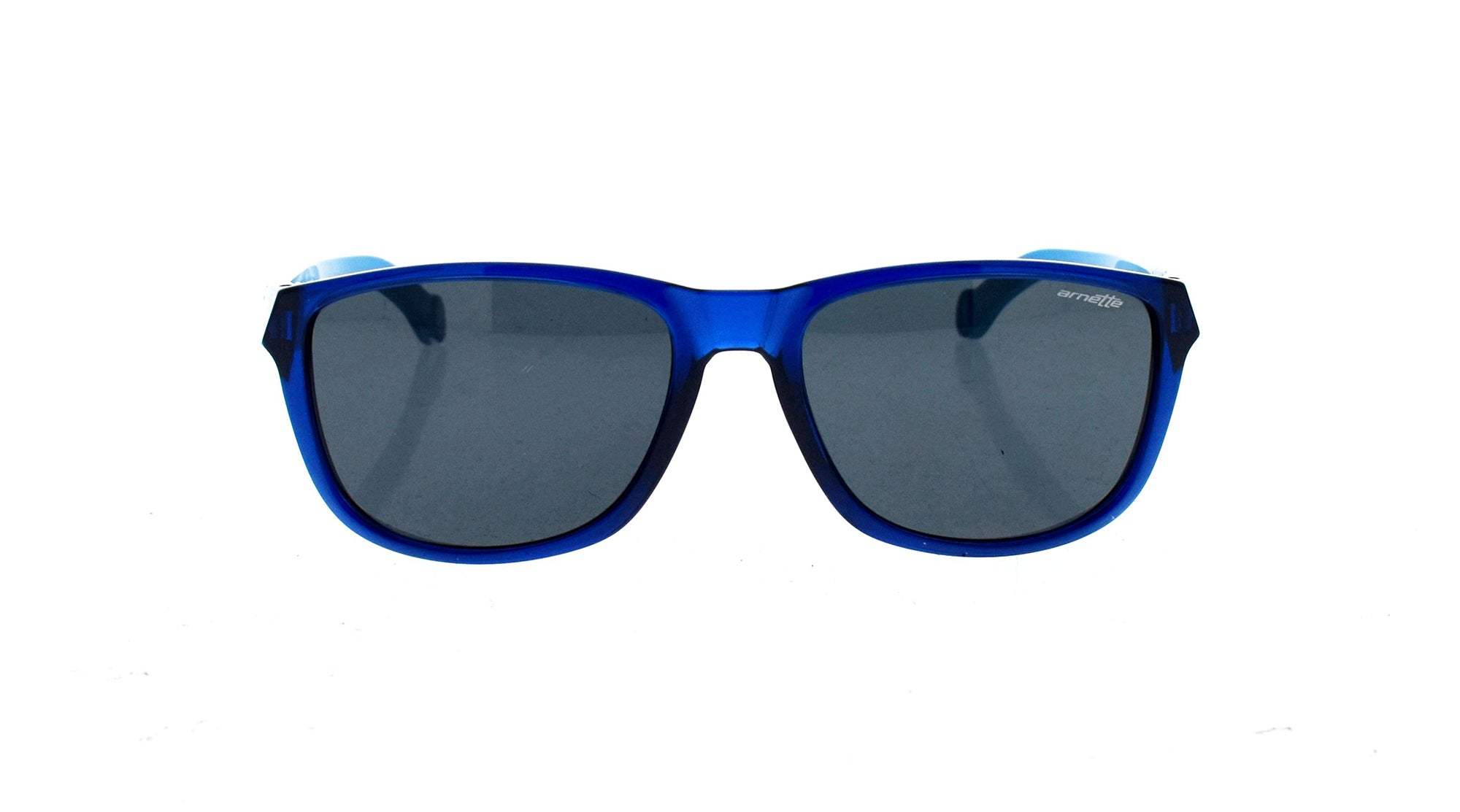 Arnette AN 4214 2313-87 Straight Cut - Dark Transparent Blue-Grey by Arnette for Men - 58-17-145 mm Sunglasses