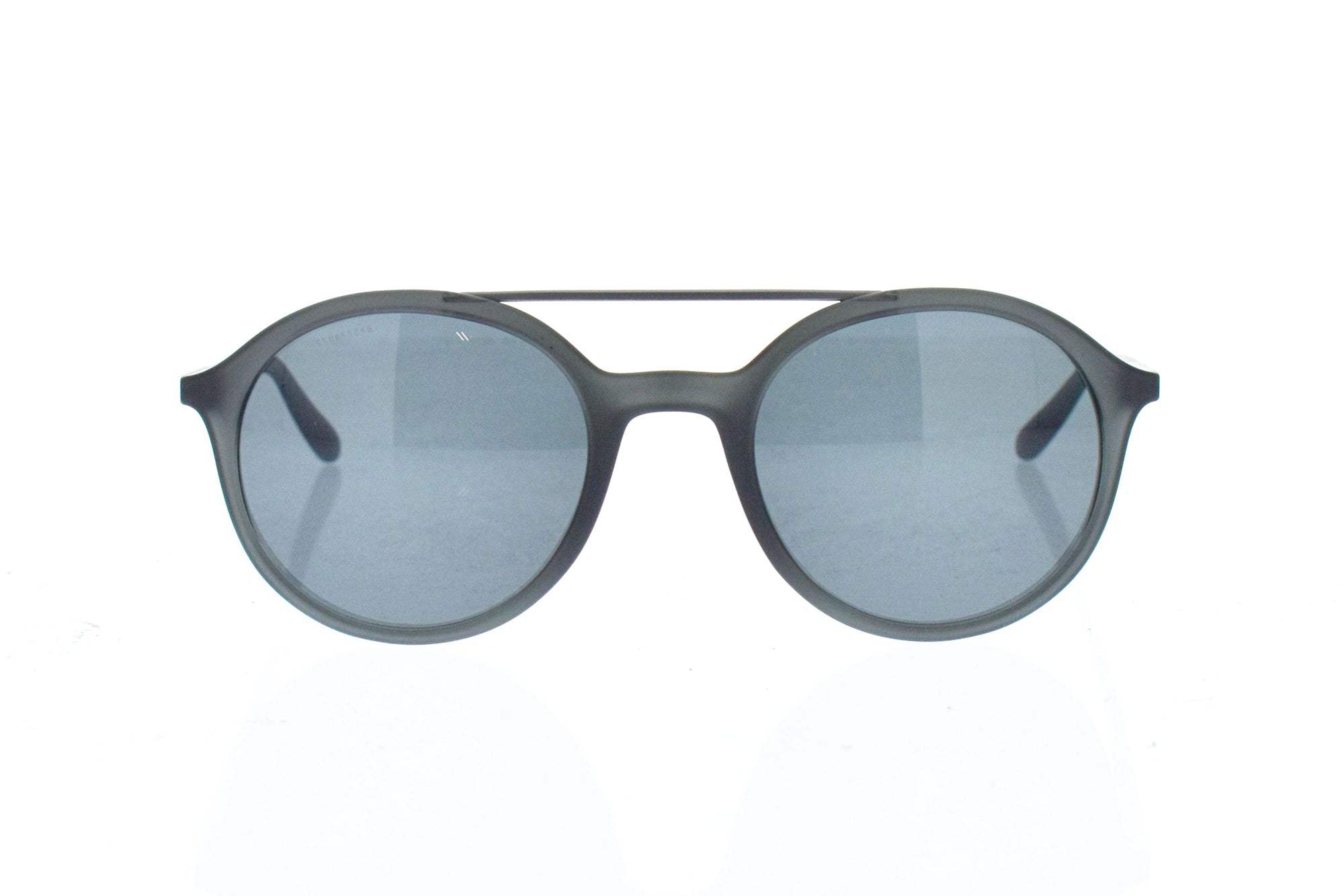 Giorgio Armani AR 8077 5483-87 - Matte Transparent Grey-Grey by Giorgio Armani for Men - 50-21-140 mm Sunglasses