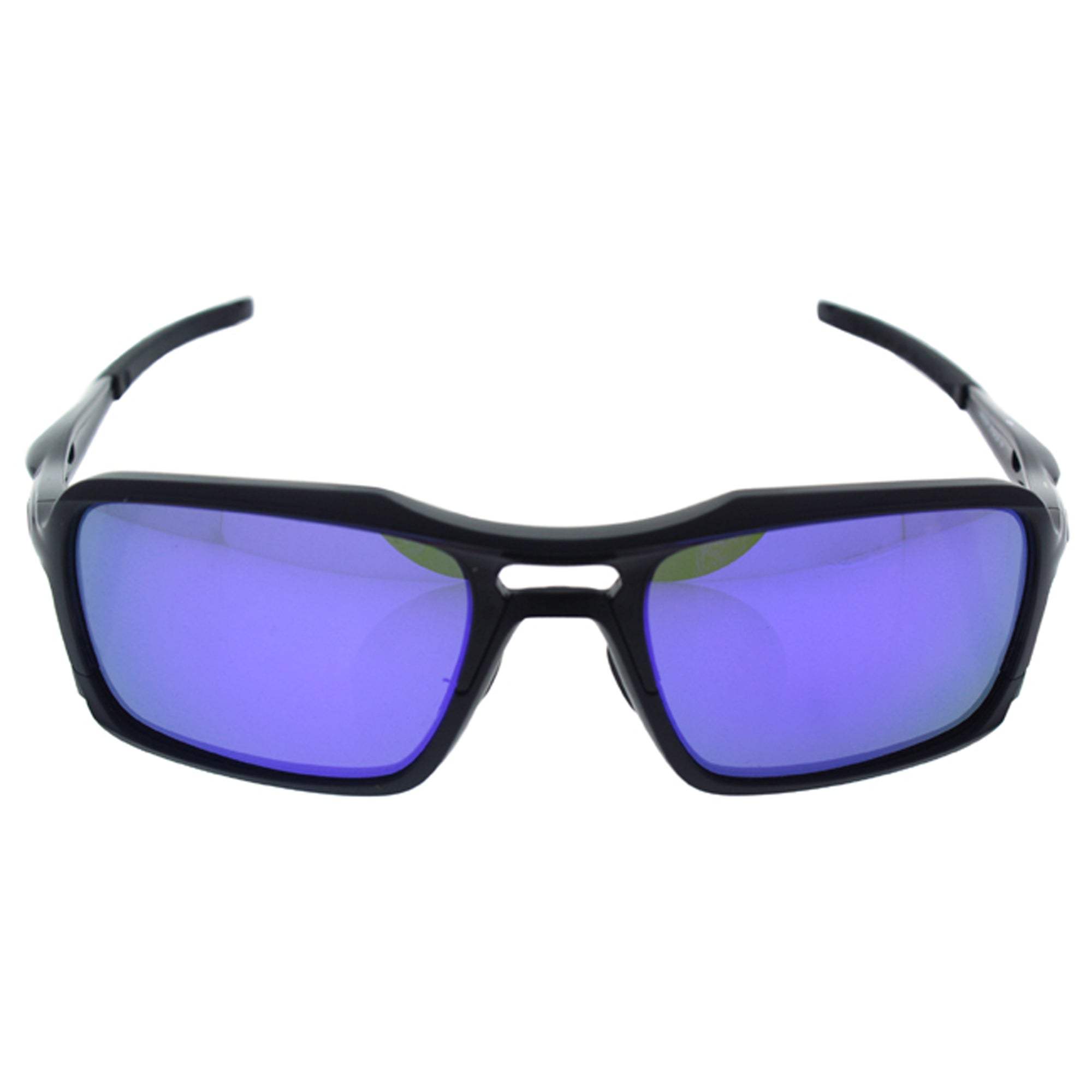 Oakley Triggerman OO9314-04 - Black Ink-Violet Iridium by Oakley for Men - 56-20-141 mm Sunglasses
