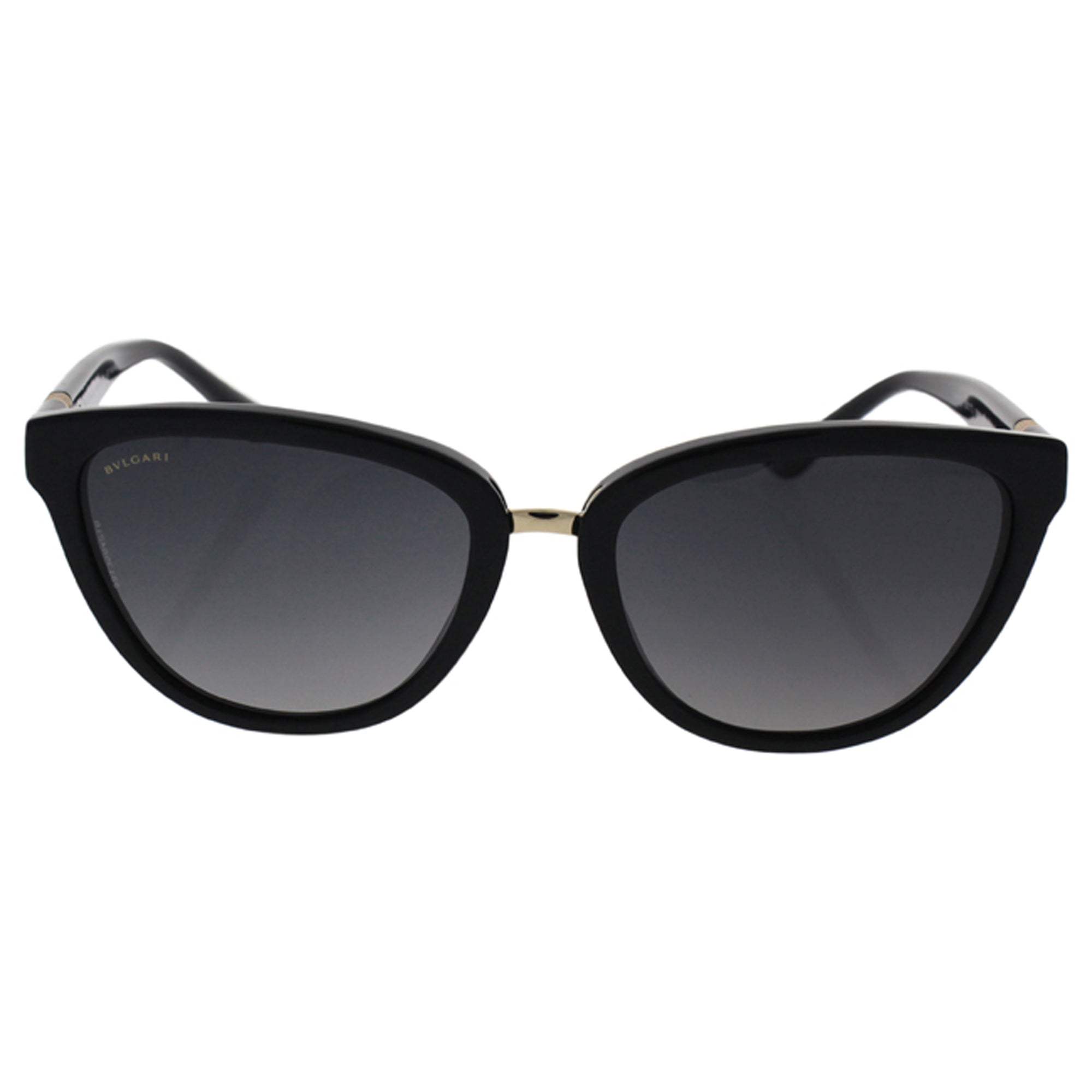 Bvlgari BV8165 501-T3 - Black-Grey Gradient Polarized by Bvlgari for Women - 56-18-135 mm Sunglasses