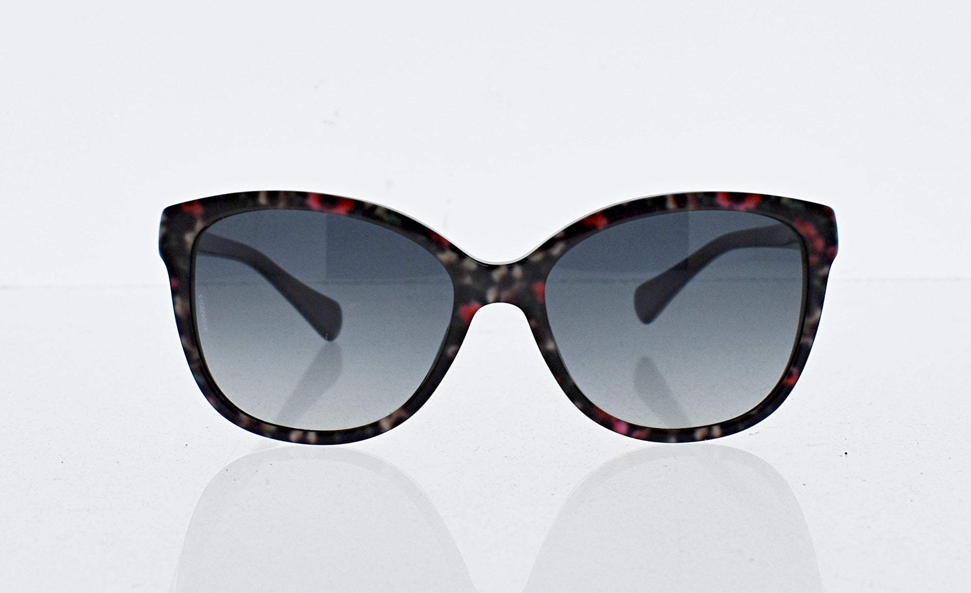 Dolce and Gabbana DG 4258 2778T3 - Top Black Flowers On Black-Polar Grey Gradient by Dolce and Gabbana for Women - 56-17-140 mm Sunglasses