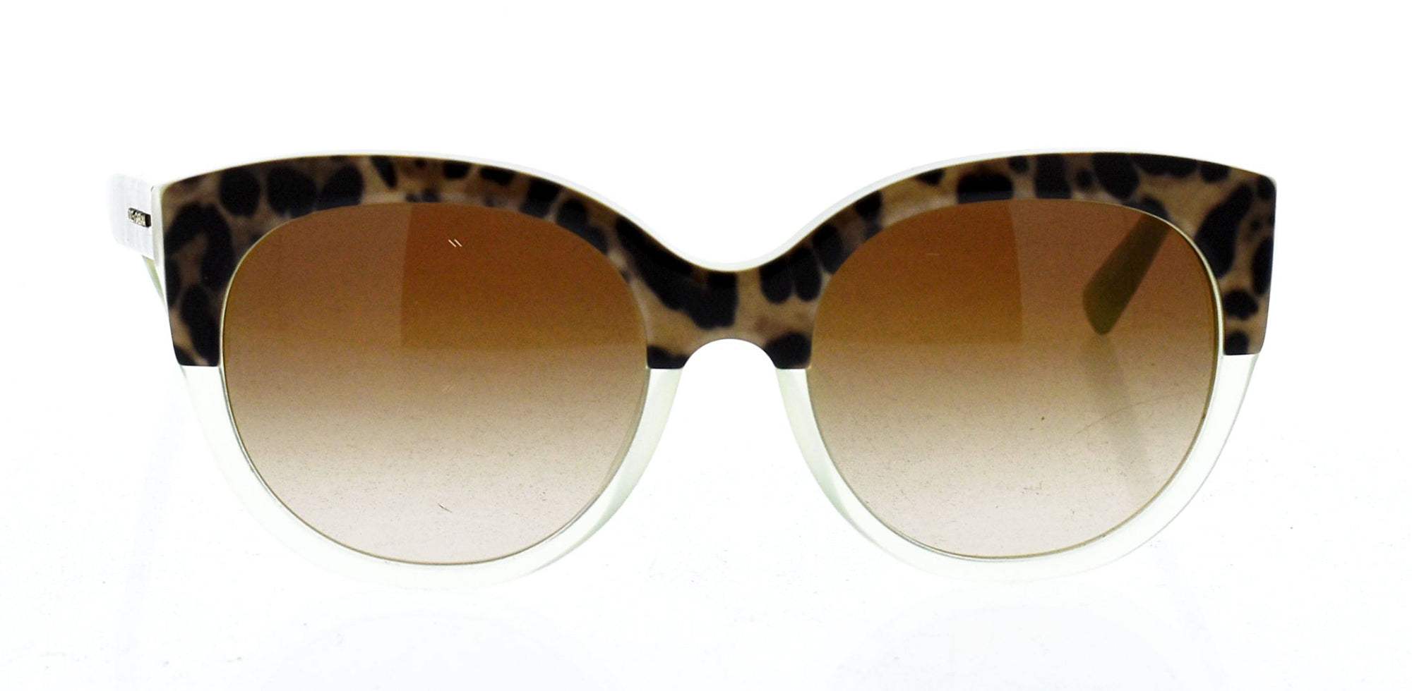 Dolce and Gabbana DG 4259 2950-13 - Top Animalier On Lime- Brown Gradient by Dolce and Gabbana for Women - 54-20-140 mm Sunglasses