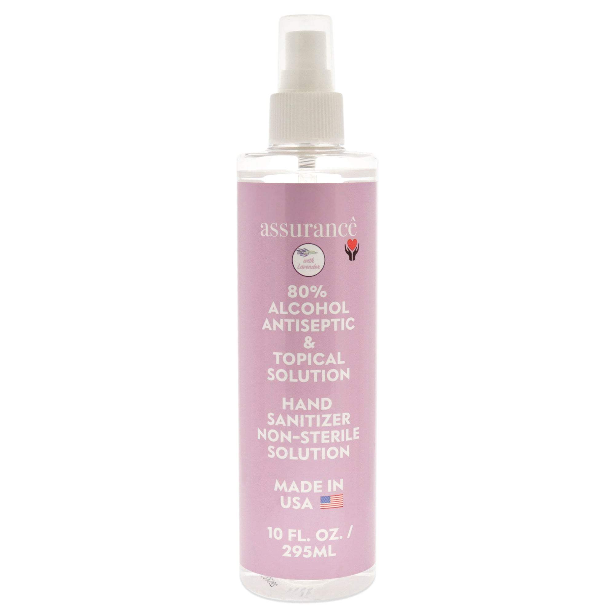 Hand Sanitizer Non-Sterile Solution - Lavender by Assurance for Unisex - 10 oz Hand Sanitizer