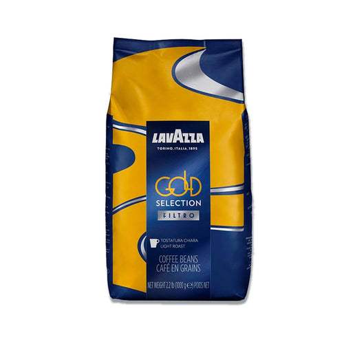 Gold Selection Filtro Light Roast Coffee Beans by Lavazza for Unisex - 35.2 oz Coffee