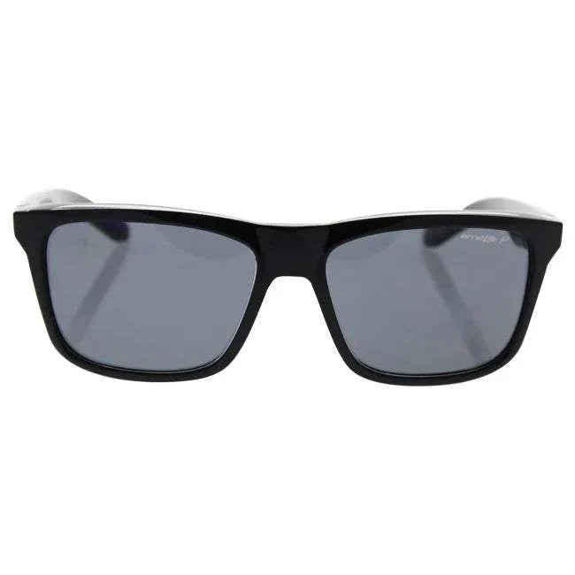 Arnette AN 4217 2159-81 Syndrome - Black On Clear-Gray Polarized by Arnette for Men - 57-17-140 mm Sunglasses