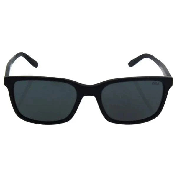 Polo Ralph Lauren PH 4103 5284-87 - Matte Black-Grey by Ralph Lauren for Men - 56-19-145 mm Sunglasses