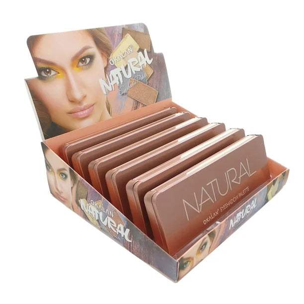 OKALAN 16 Shade Natural Eyeshadow Palette - B