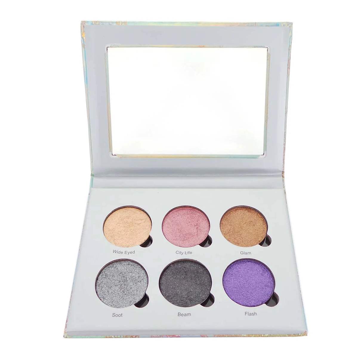 OKALAN Liquid Metal Eyeshadow Display Set, 12 Pieces