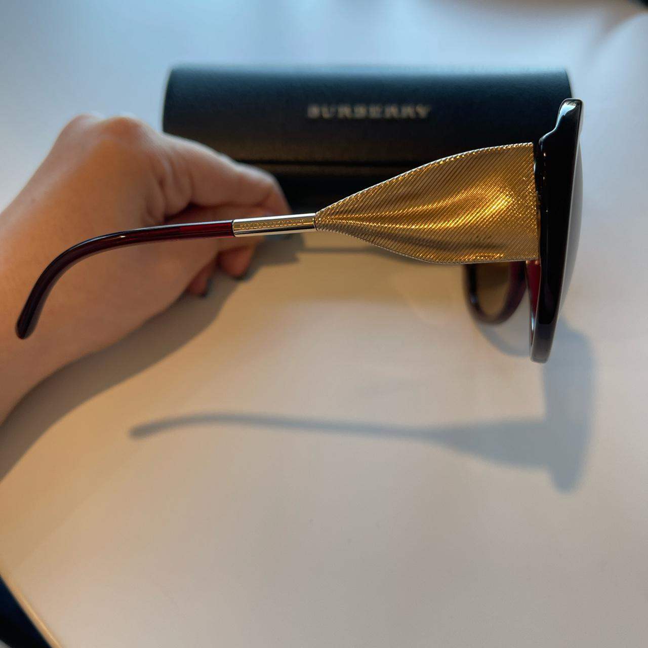 Burberry BE 4191 3014-13 - Bordeaux-Brown Gradient by Burberry for Women - 57-21-135 mm Sunglasses