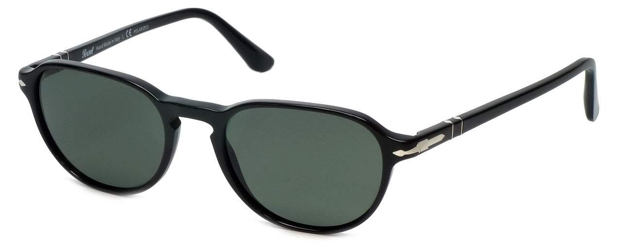 Persol PO3053S 9014-31 - Black-Green by Persol for Men - 54-19-145 mm Sunglasses