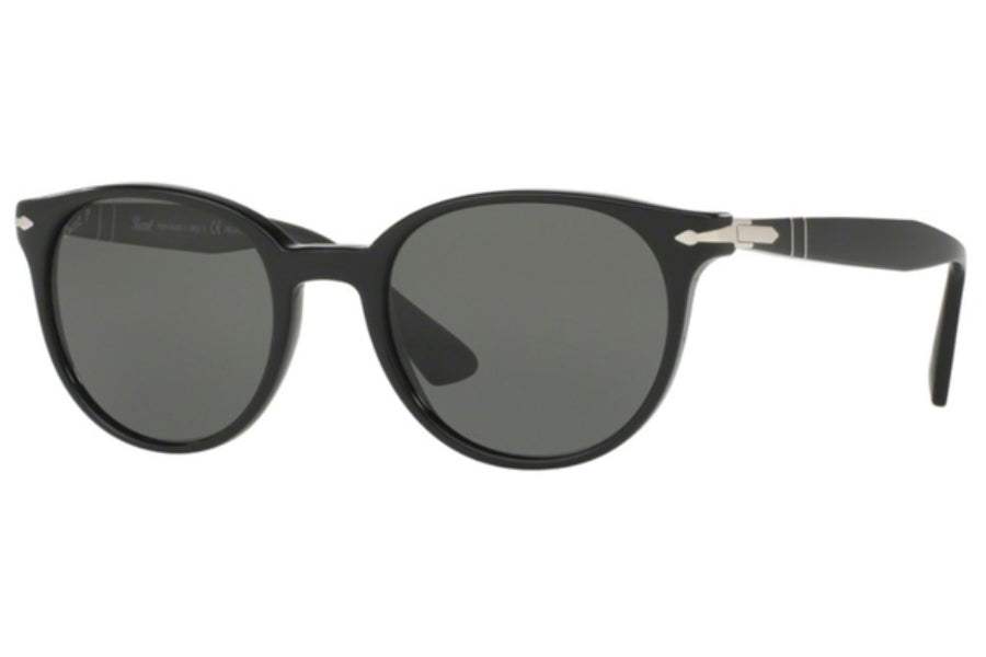 Persol PO3151S 95-58 - Black-Green Polarized by Persol for Men - 52-20-145 mm Sunglasses