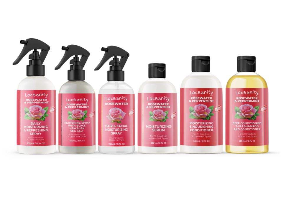 Rosewater Peppermint Loccare Bundle