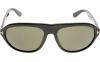 Tom Ford FT0397-S Ivan 01N - Black-Green by Tom Ford for Women - 58-17-145 mm Sunglasses