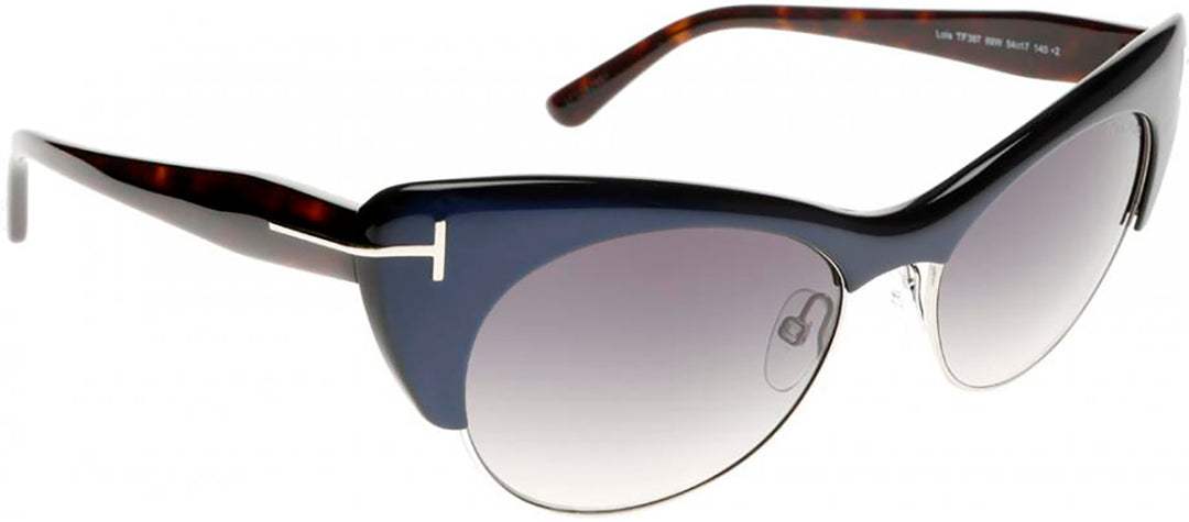 Tom Ford FT0387 Lola 89W - Navy Blue-Blue Gradient by Tom Ford for Women - 54-17-140 mm Sunglasses