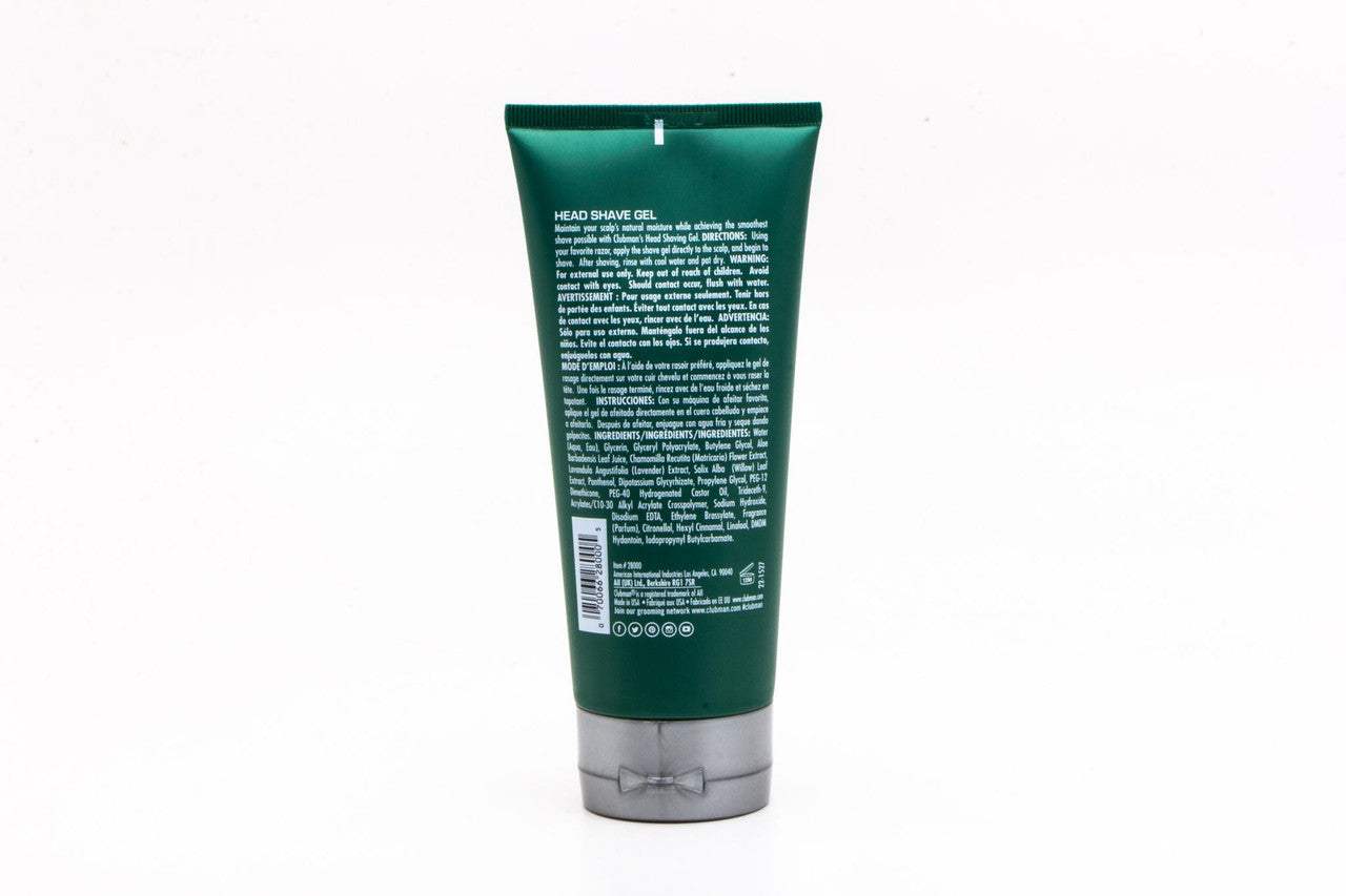 CLUBMAN Head Shave Gel