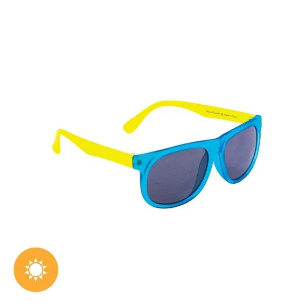 Kids Solize Boys of Summer - Clear to Blue by DelSol for Kids - 1 Pc Sunglasses