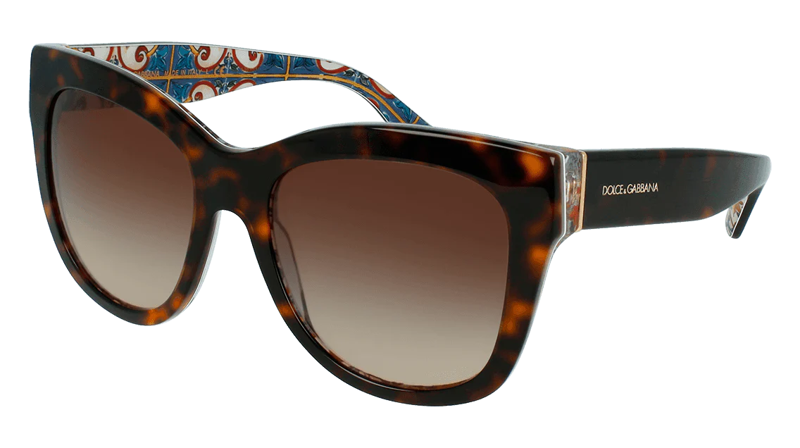 Dolce and Gabbana DG 4270 3037-13 - Havana Handcart-Brown Gradient by Dolce and Gabbana for Women - 55-19-140 mm Sunglasses