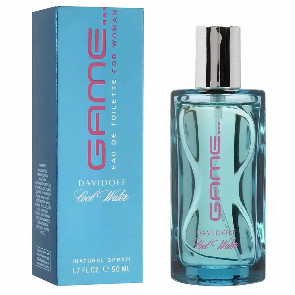 Cool Water Game by Davidoff for Women - 1.7 oz EDT Spray (Unboxed)