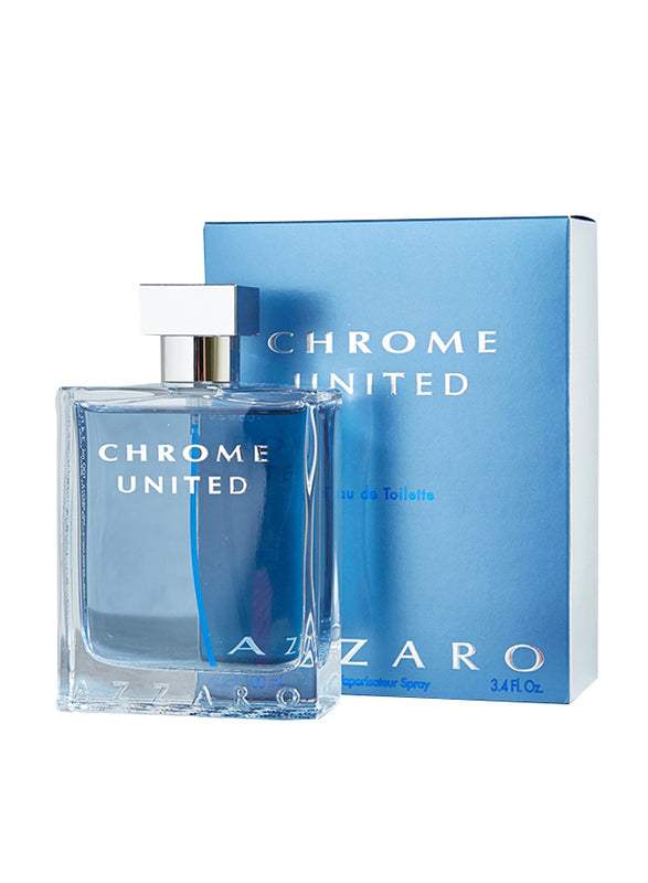 Chrome United by Azzaro for Men - 3.4 oz EDT Spray