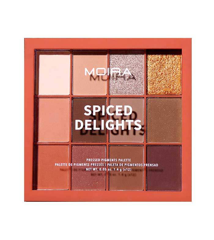 MOIRA Pressed Pigments Palette - Spiced Delights