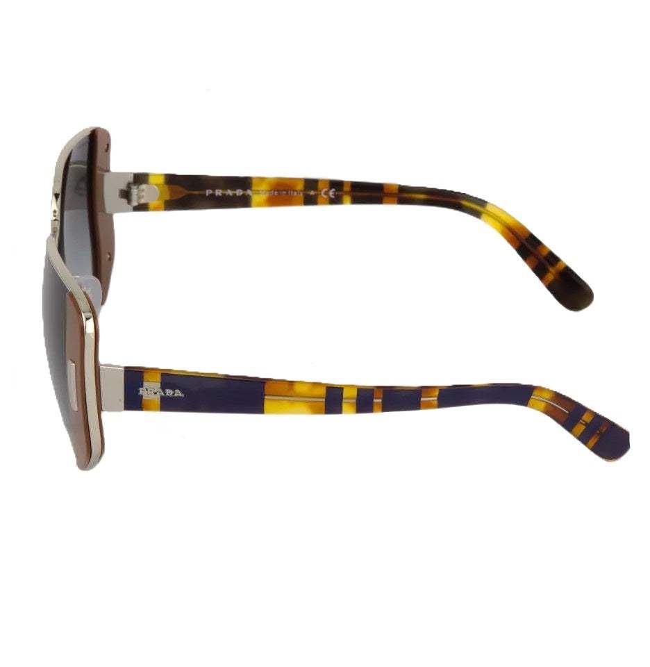 Prada SPR 59S USA-5D1 - Silver-Brown-Grey Gradient by Prada for Women - 54-16-135 mm Sunglasses