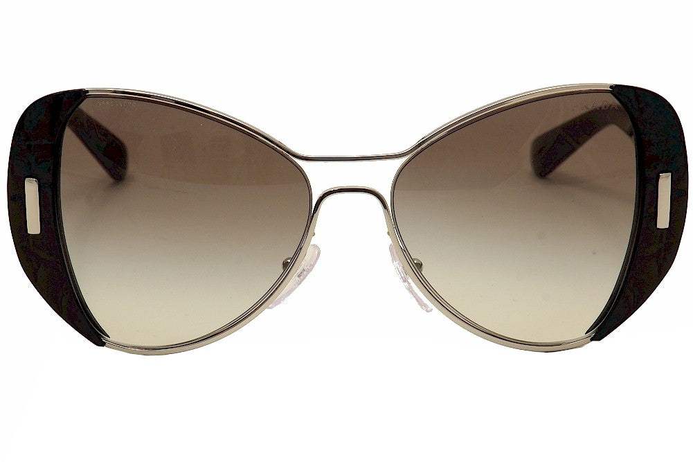 Prada SPR 60S 1AB-0A7 - Silver-Black by Prada for Women - 55-16-135 mm Sunglasses