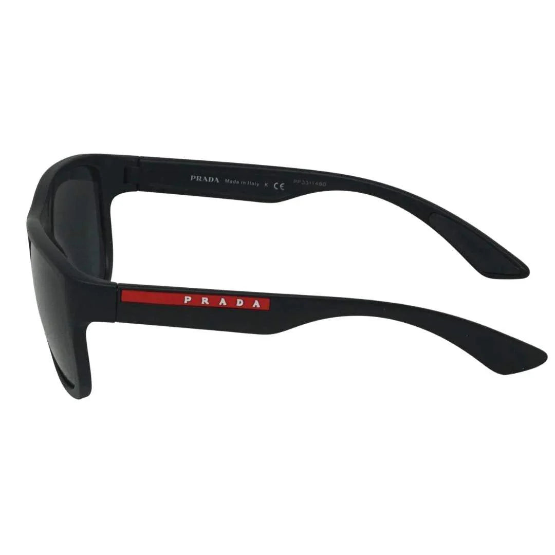 Prada SPR 04S 1BO-1A1 - Matte Black-Grey Gradient by Prada for Men - 57-19-145 mm Sunglasses
