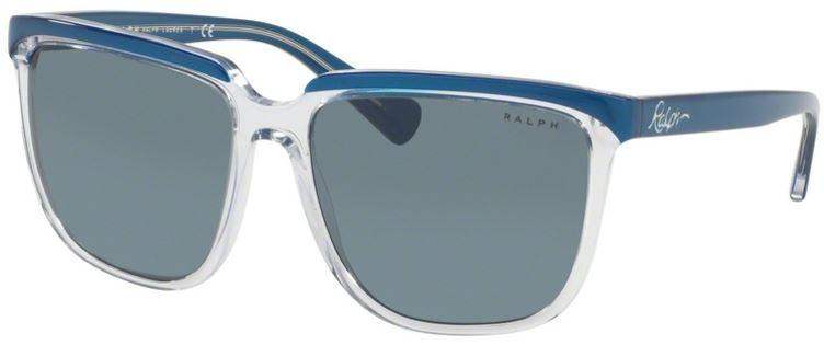 Ralph Lauren RA 5214 3166-80 - Blue Crystal-Blue Solid by Ralph Lauren for Women - 58-16-140 mm Sunglasses