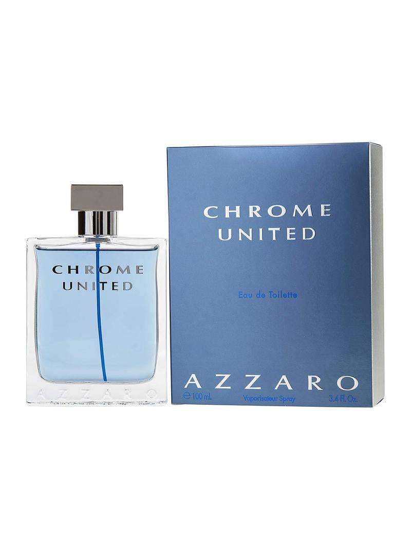 Chrome United by Azzaro for Men - 3.4 oz EDT Spray