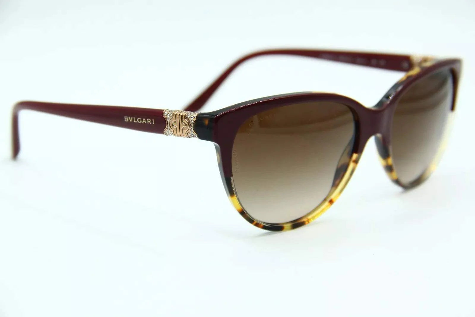 Bvlgari BV8166B 5370-13 - Burgundy Havana-Brown Gradient by Bvlgari for Women - 56-16-135 mm Sunglasses