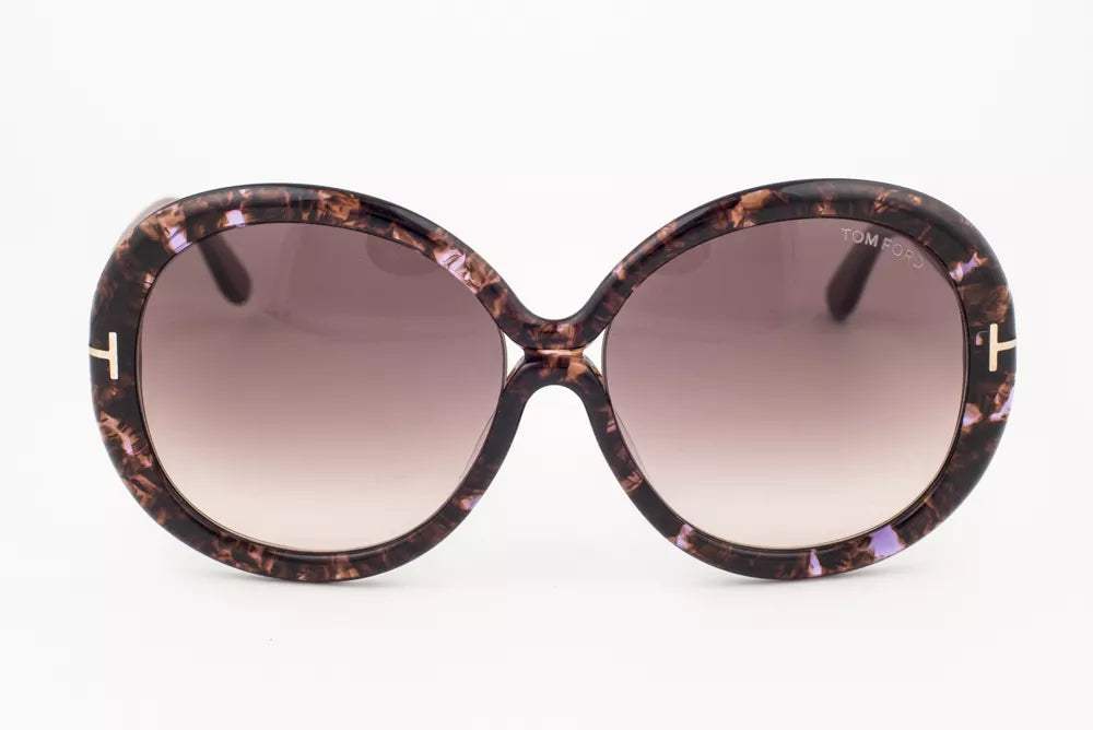 Tom Ford FT388 50F Gisella - Brown Marble-Brown Gradient by Tom Ford for Women - 58-15-140 mm Sunglasses