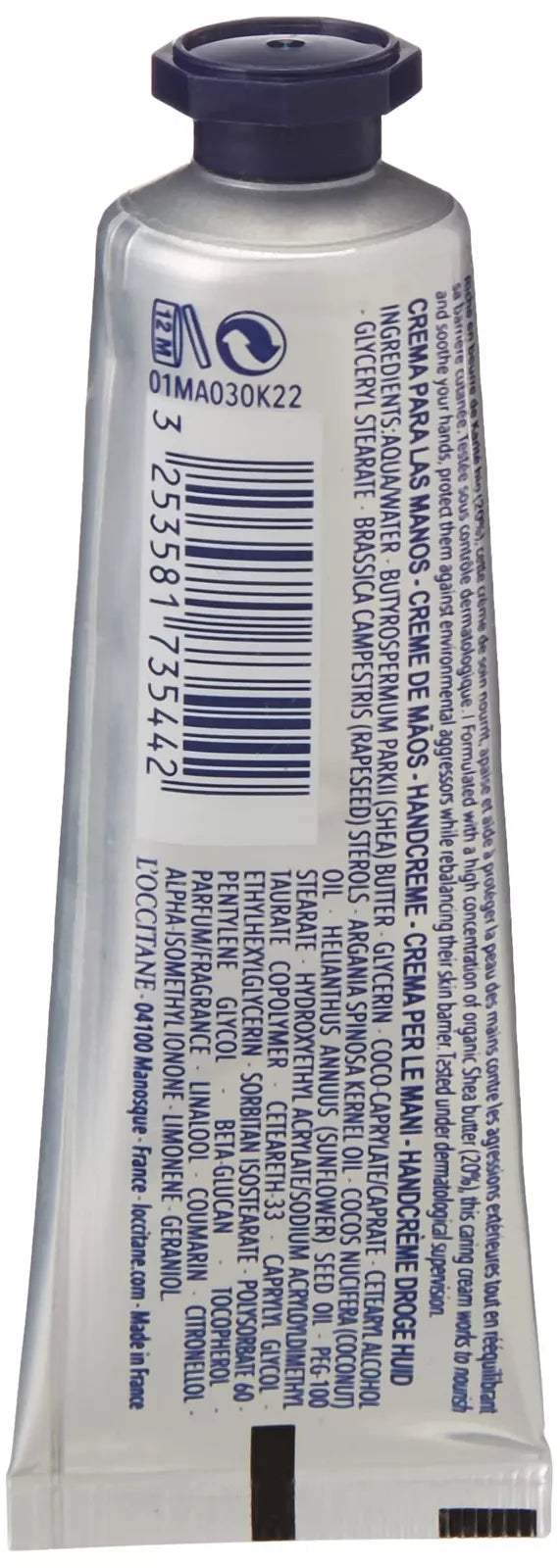 Shea Butter Hand Cream - Dry Skin by LOccitane for Unisex - 1 oz Hand Cream