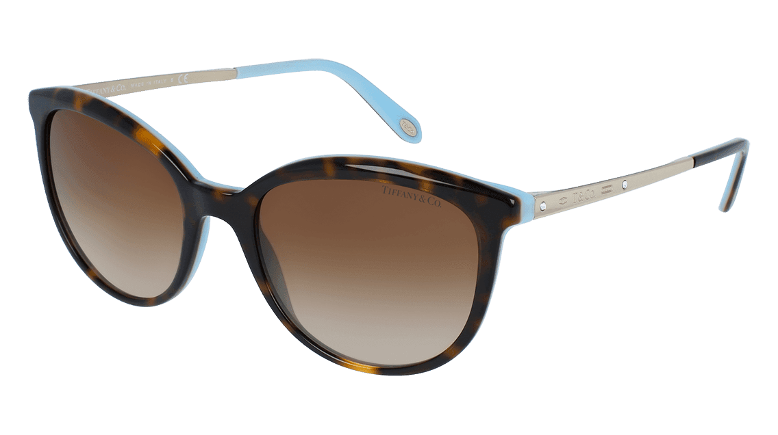 Tiffany TF 4117-B 8207-41 - Opal Red-Lamps Red-Violet Gradient by Tiffany and Co. for Women - 54-17-140 mm Sunglasses
