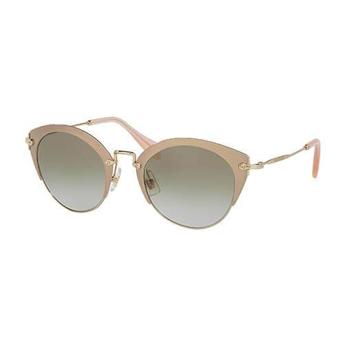 Miu Miu MU 53R UR3-9T1 - Green Gold-Green Gradient by Miu Miu for Women - 52-23-140 mm Sunglasses