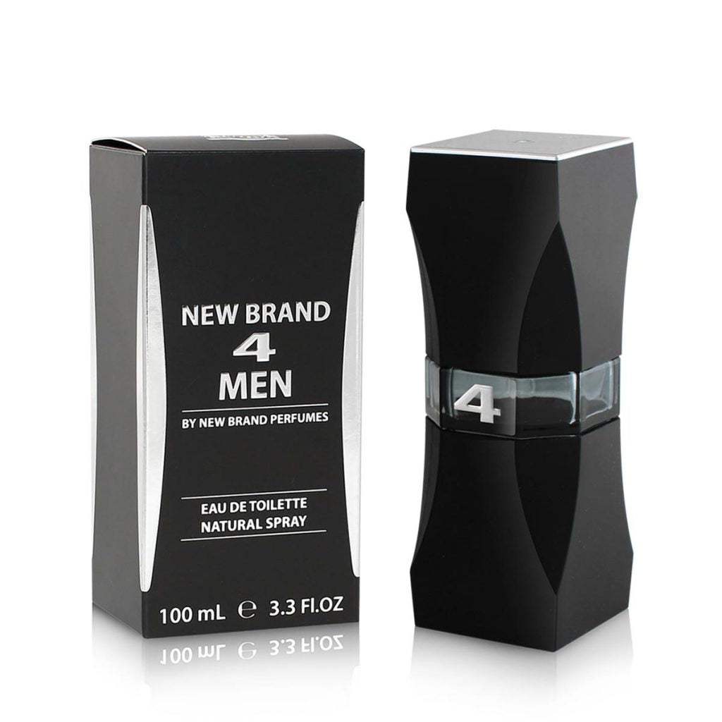 4 Men by New Brand for Men - 3.3 oz EDT Spray (Unboxed)