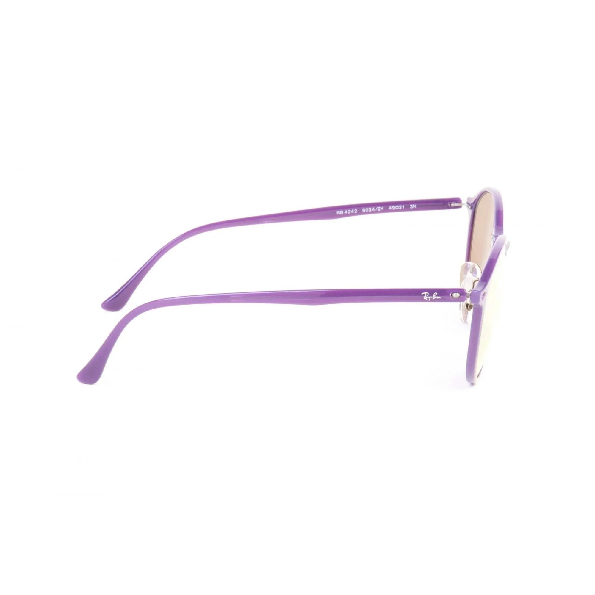 Ray Ban RB 4242 6034-2Y LightRay - Violet-Copper by Ray Ban for Women - 49-21-140 mm Sunglasses