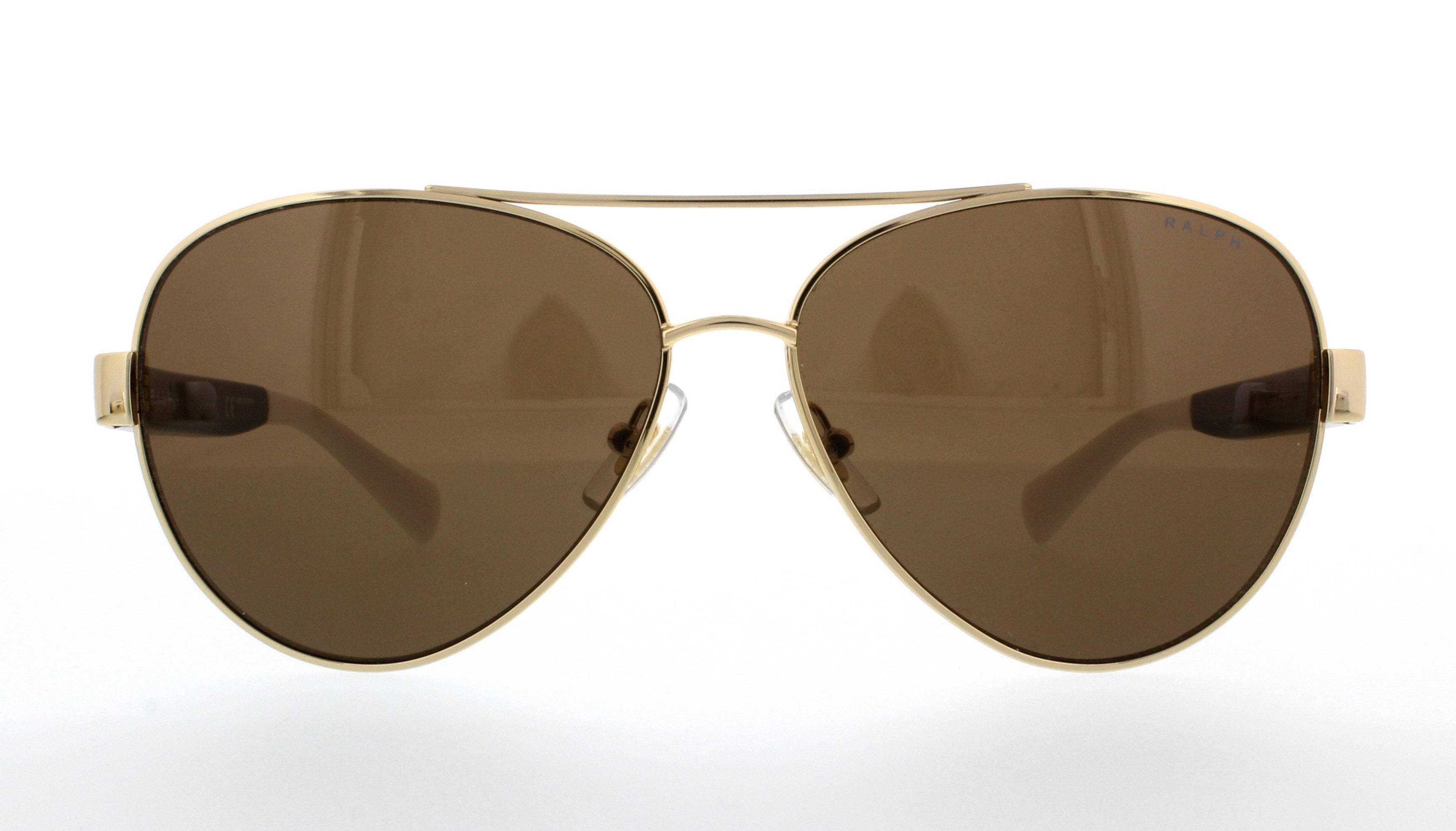Ralph Lauren RA 4114 3088T5 - White-Brown Gradient Polarized by Ralph Lauren for Women - 58-13-135 mm Sunglasses