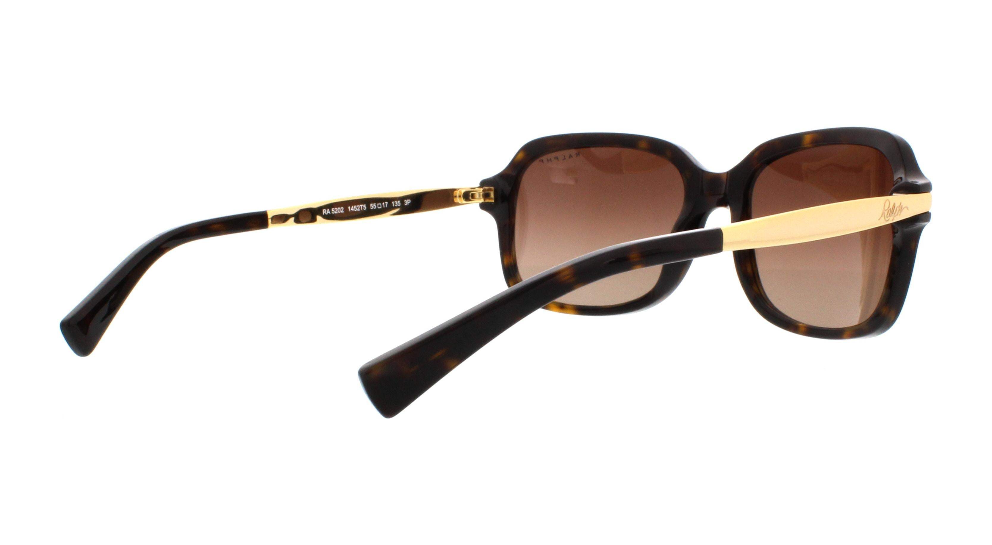 Ralph Lauren RA 5202 1452T5 - Tortoise-Brown Polarized by Ralph Lauren for Women - 55-17-135 mm Sunglasses