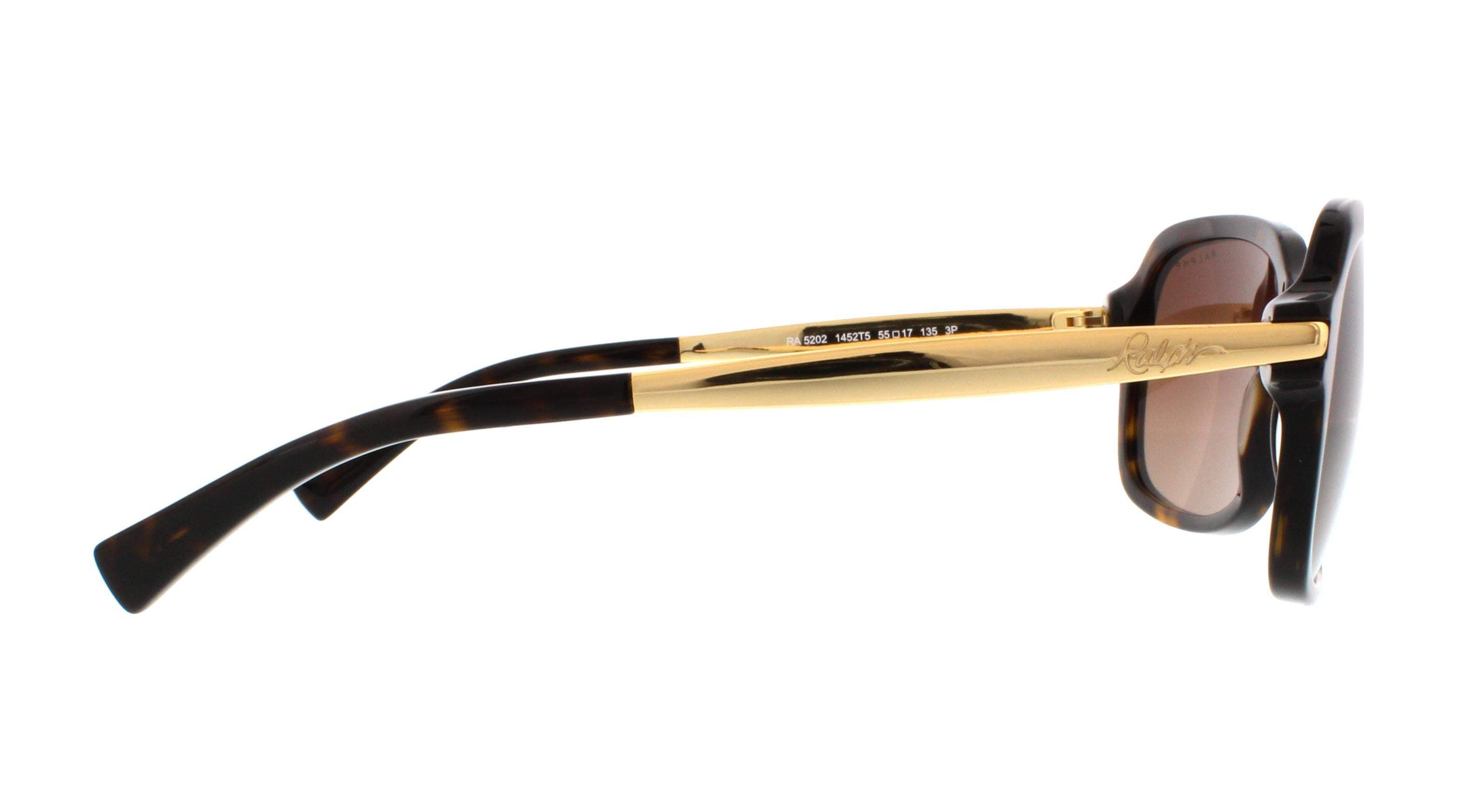 Ralph Lauren RA 5202 1452T5 - Tortoise-Brown Polarized by Ralph Lauren for Women - 55-17-135 mm Sunglasses