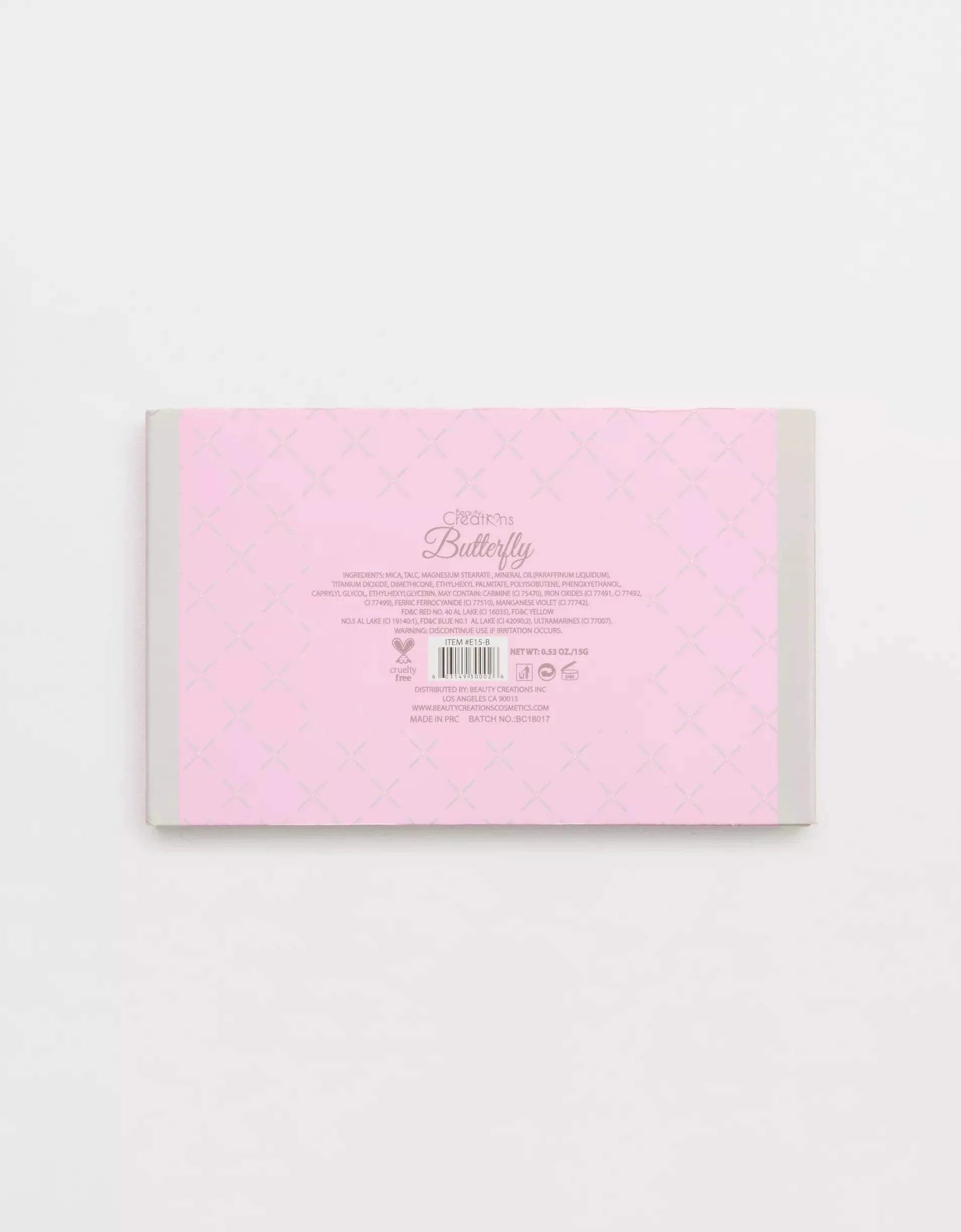 BEAUTY CREATIONS Butterfly Eyeshadow Palette