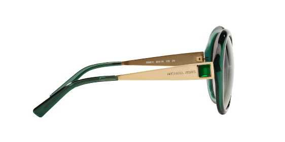 Michael Kors MK 2015B 309011 Willa I - Emerald-Gold-Grey Gradient by Michael Kors for Women - 58-18-135 mm Sunglasses